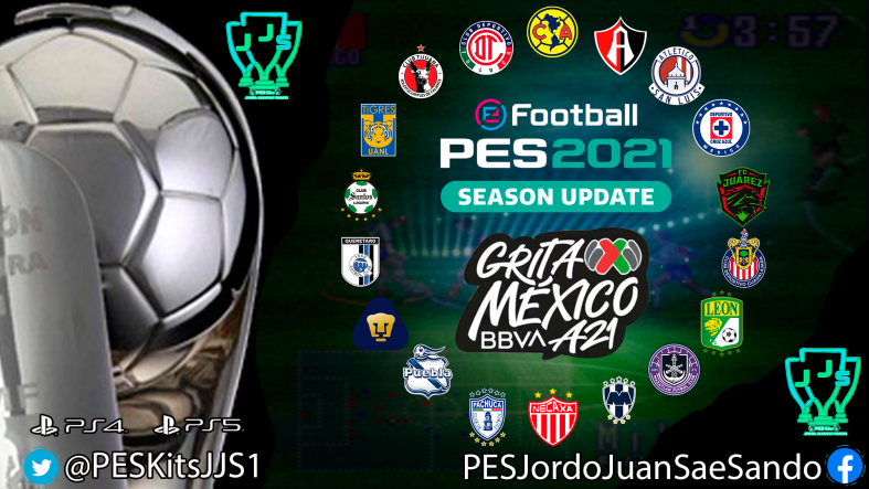 [NUEVO] Option File Liga Mexicana Apertura 2021 | eFootball PES 2021